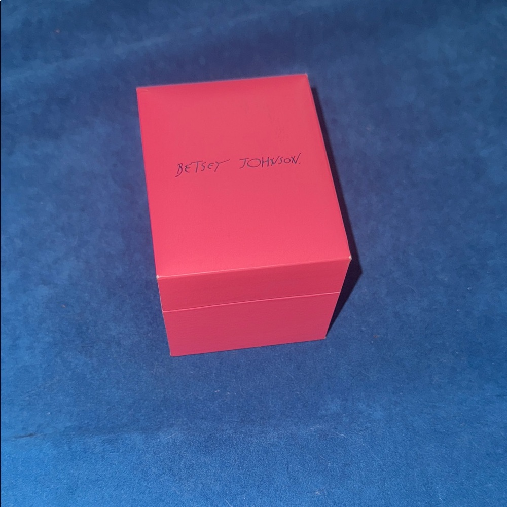Betsey Johnson Bold Pink Box